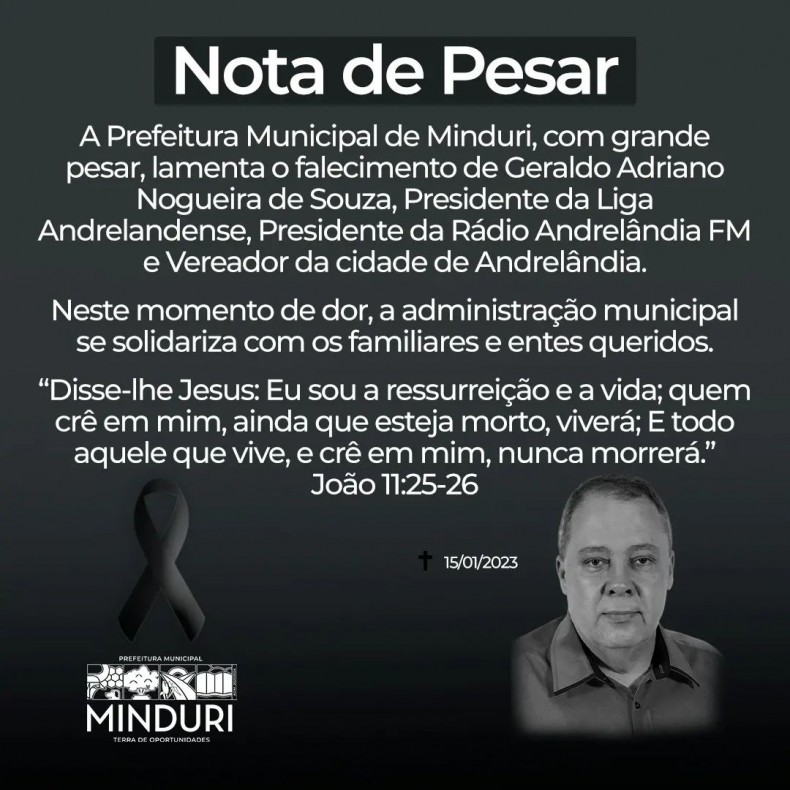 Nota de Pesar