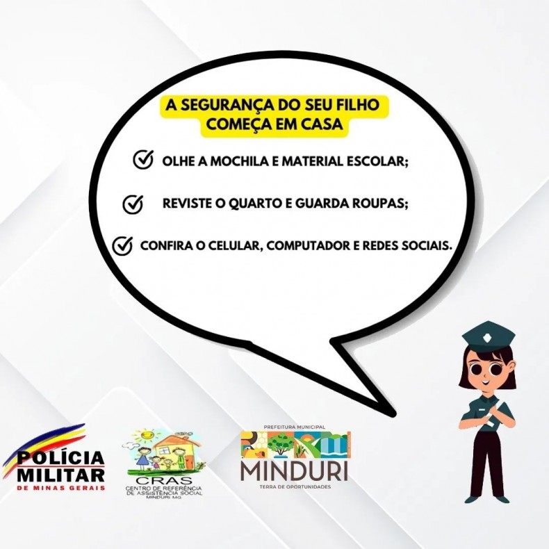 Saiba como identificar conteúdos enganosos, e garantir a segurança de seu filho, são orientações da PMMG mediante a este momento atípico que estamos vivenciando.