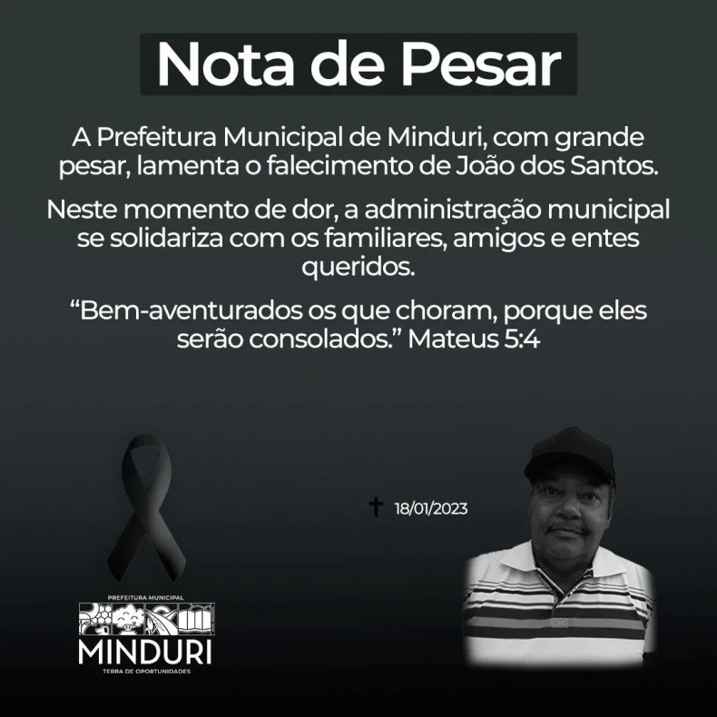 Nota de Pesar