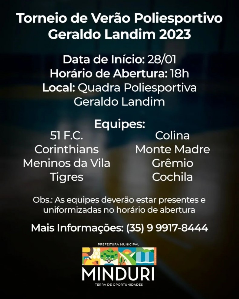 Torneio de Verão Poliesportivo Geraldo Landim 2023