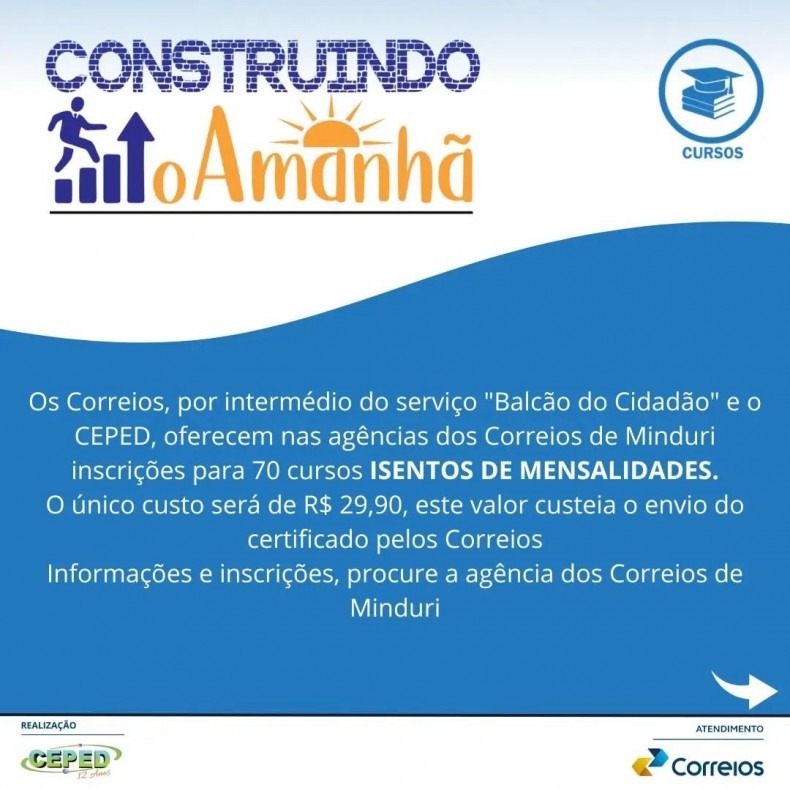 CONSTRUINDO O AMANHÃ