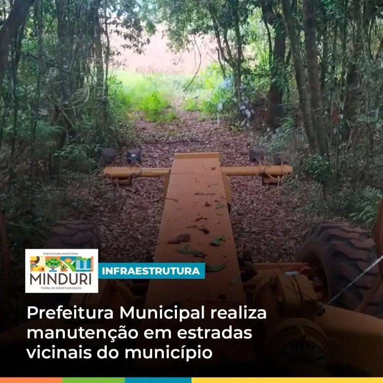 INFRAESTRUTURA – Prefeitura Municipal realiza manutenção em estradas vicinais do município, proporcionando mais segurança e facilitando o trajeto de quem transita por elas.