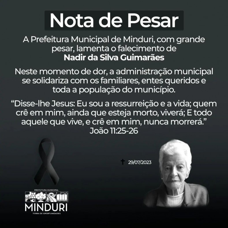 Nota de Pesar