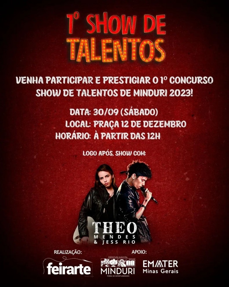 1º SHOW DE TALENTOS