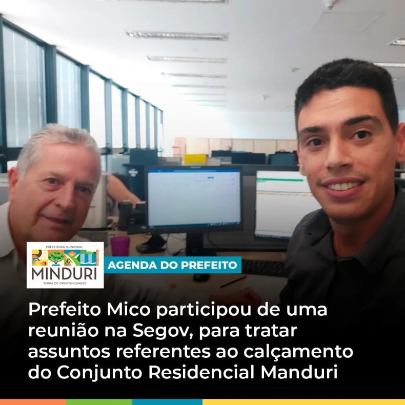 AGENDA DO PREFEITO