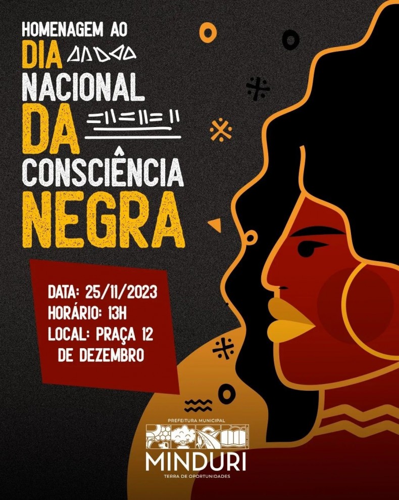 Participe da Homenagem ao Dia Nacional da Consciência Negra!
