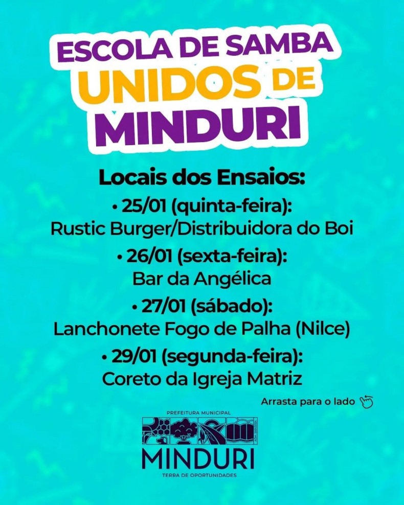 ESCOLA DE SAMBA UNIDOS DE MINDURI