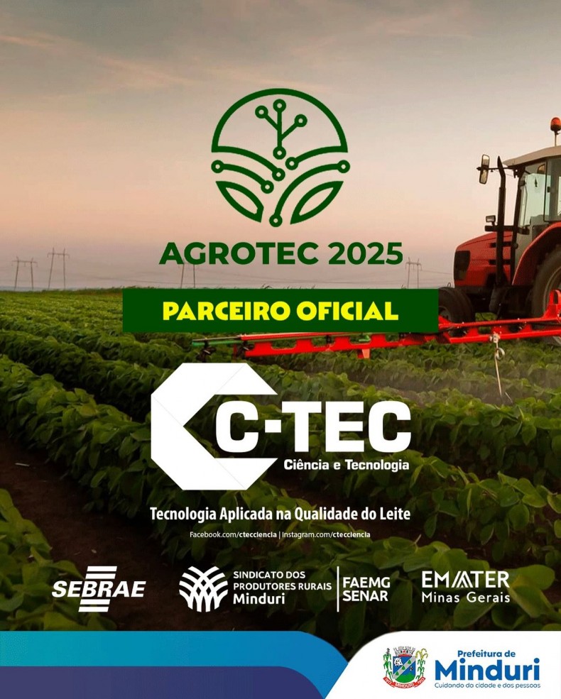 C-Tec confirmado na Agrotec 2025.