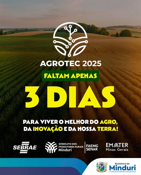 🚜🌱 AGROTEC 2025 – FALTAM APENAS 5 DIAS! 🌱🚜