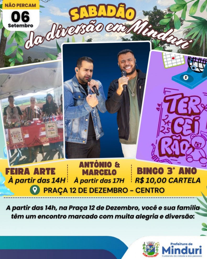 🌟 Sabadão da diversão em Minduri! 🌟